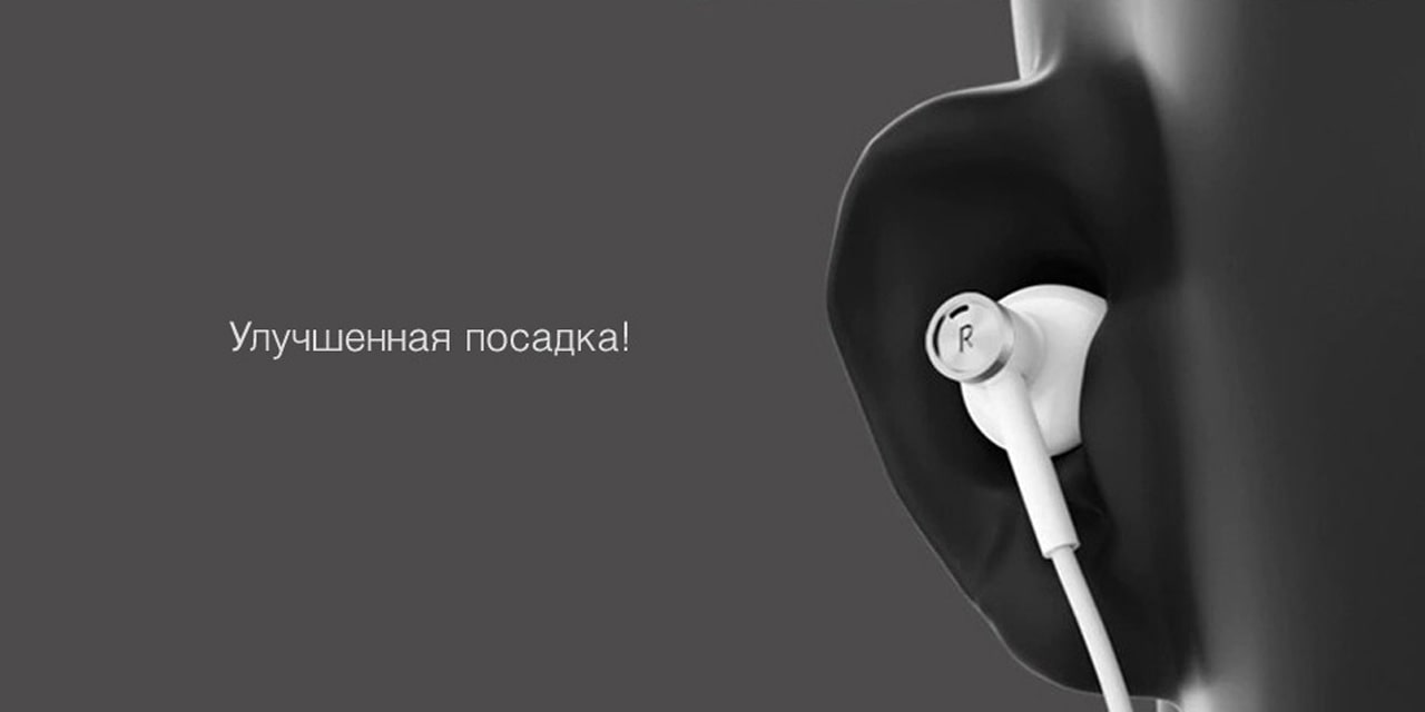 Наушники Xiaomi Dual-Unit Half-Ear Type-Cподр-min