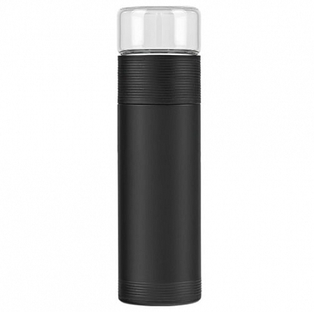 Заварочный термос Pinztea Tea Water Separation Cup 300ml Black