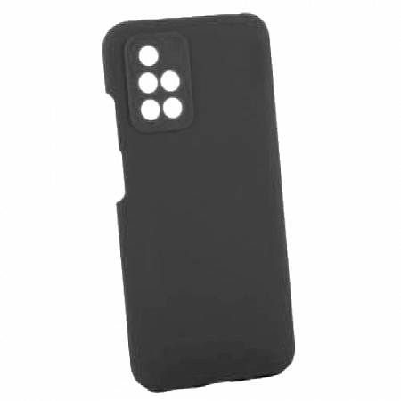 Накладка Silicone Case для Redmi 10 (Черный)