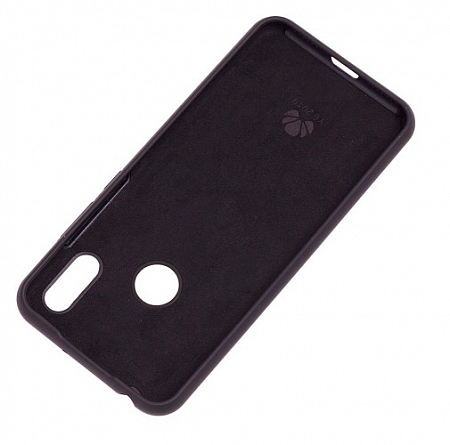 Накладка Silicone Case для Huawei Y6 2019 (Черный)
