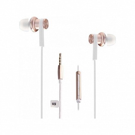 Наушники Xiaomi Hybrid Pro Dual Drivers Earphones (Piston 4) white/gold