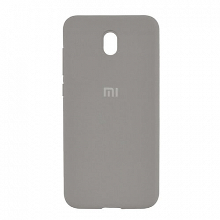 Накладка Silicone Case для Redmi 8A Серый
