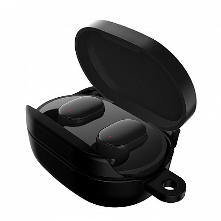 Силиконовый чехол для Redmi AirDots (Черный)