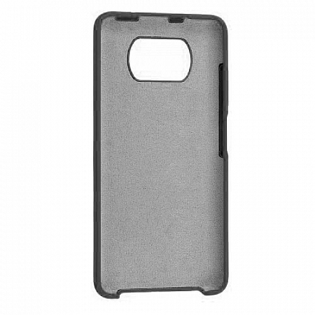 Накладка Silicone Case для Poco X3/X3 Pro (Черный)