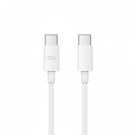 Кабель Type-C/Type-C ZMI 100см 60W White