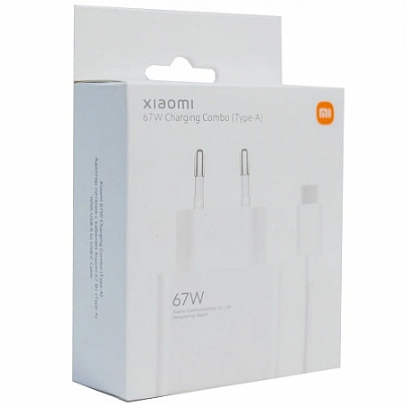 Зарядное сетевое устройство Xiaomi 67W Charging Combo (Type-A) MDY-12-EH (BHR6035EU)