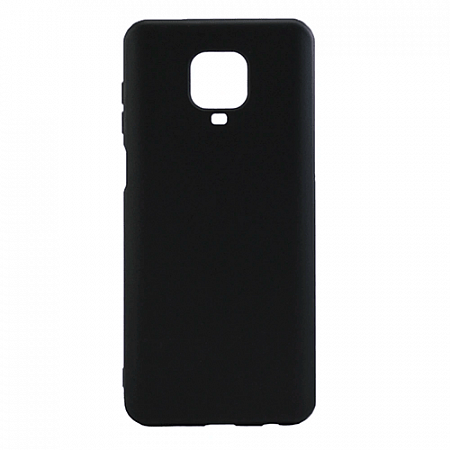 Накладка Silicone Case для Redmi Note 9S/Note 9 Pro (Черный)