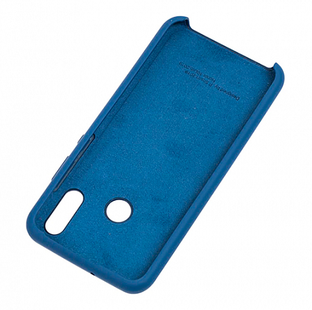 Накладка Silicone Case для Huawei Y6 2019 (Синий)