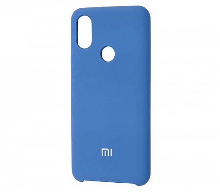 Накладка Silicone Case для Mi 9 (Светло-синий)