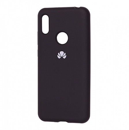 Накладка Silicone Case для Huawei P Smart 2019 (Черный)