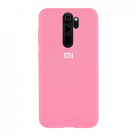 Накладка Silicone Case для Redmi Note 8 Pro Розовый