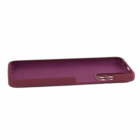 Накладка Silicone Case для Redmi 10 (Вишневый)