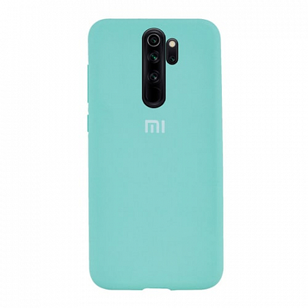 Накладка Silicone Case для Redmi Note 8 Pro Бирюзовый