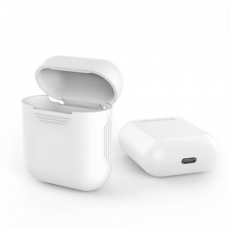 Силиконовый чехол для AirPods Белый