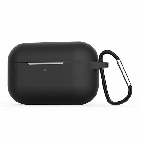 Силиконовый чехол для AirPods Pro (Черный)