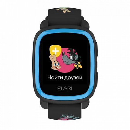 Детские часы Elari KidPhone Ну, Погоди! Black