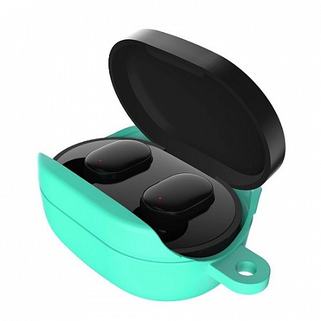 Силиконовый чехол для Redmi AirDots (Бирюзовый)