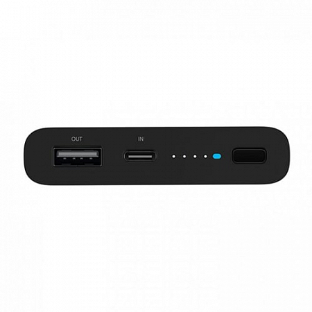 Внешний аккумулятор с поддержкой беспроводной зарядки Mi Power Bank 10000mAh Черный