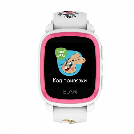 Детские часы Elari KidPhone Ну, Погоди! White