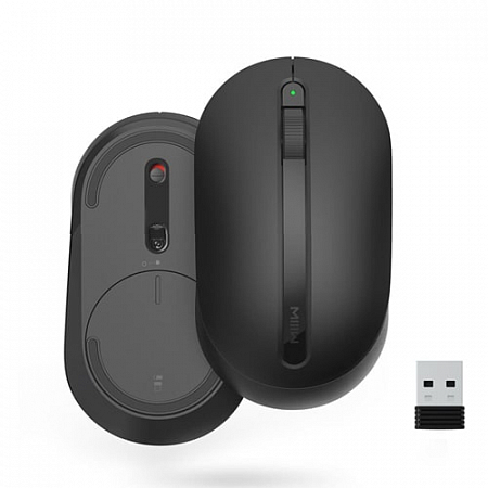 Беспроводная мышь MIIIW Rice Wireless Office Black