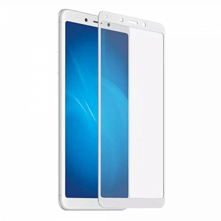 Защитное стекло 3D Redmi 6/6A White