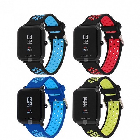 Браслет для Amazfit Bip Sport (Blue/Black)