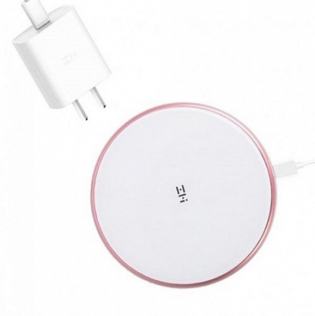 Беспроводное зарядное устройство ZMI Wireless Charger WTX10 с адаптером (Белый/White) 