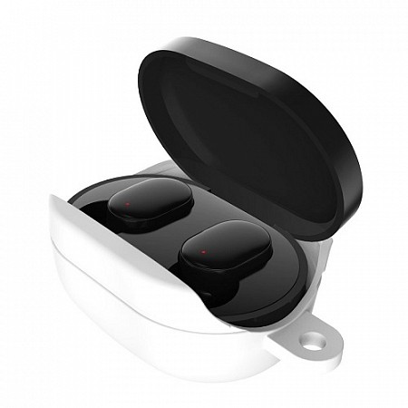 Силиконовый чехол для Redmi AirDots (Белый)