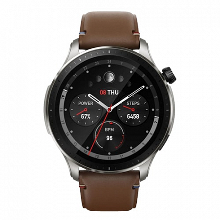 Умные часы Amazfit GTR 4 Vintage Brown Leather