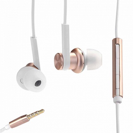 Наушники Xiaomi Hybrid Pro Dual Drivers Earphones (Piston 4) white/gold