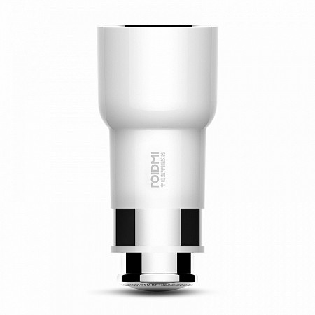 АЗУ Roidmi (+ FM Transmitter) 2USB White