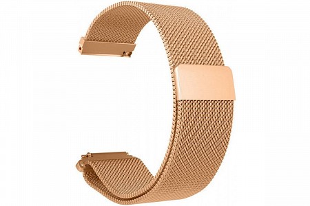 Миланский сетчатый браслет для Amazfit Bip Metal Gold (Магнитный замок)
