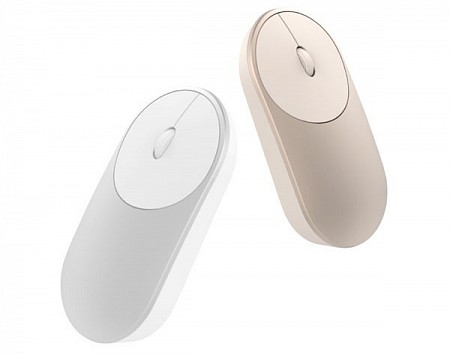 Беспроводная мышь Portable Mouse Bluetooth Gold