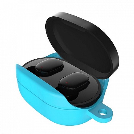 Силиконовый чехол для Redmi AirDots (Голубой)
