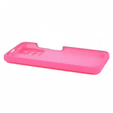 Накладка Silicone Case для Redmi 10 (Розовый)