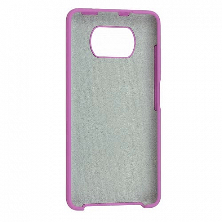 Накладка Silicone Case для Poco X3/X3 Pro (Розовый)