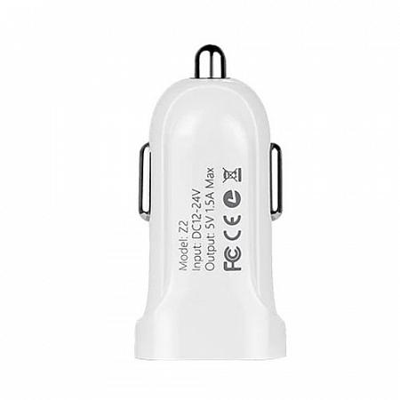 АЗУ Hoco Z2 1xUSB 1,5A White