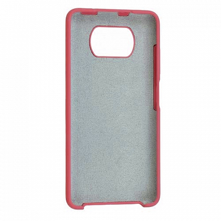 Накладка Silicone Case для Poco X3/X3 Pro (Красный)